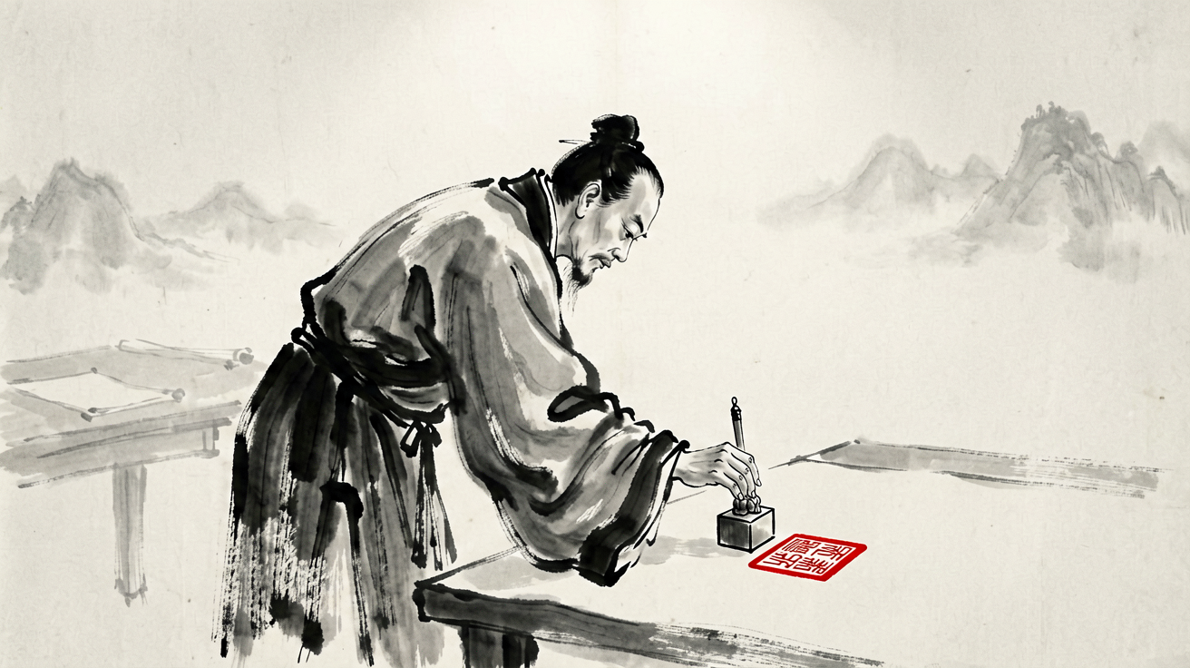 盖章