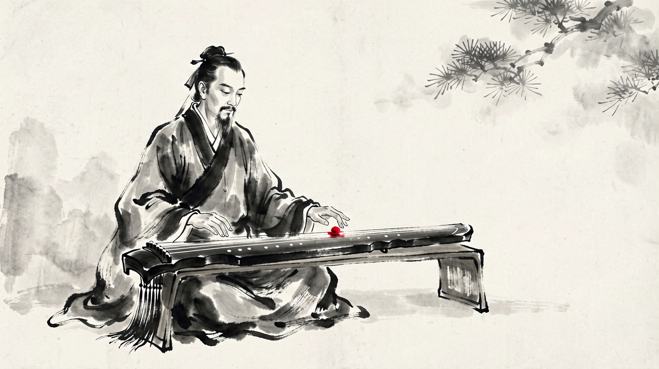 抚琴